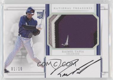 2017 Panini National Treasures - [Base] - Holo Silver #171 - Rookie Materials Signatures - Raimel Tapia /10