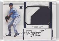 Rookie Materials Signatures - Jose De Leon #/99