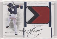 Rookie Materials Signatures - Erik Gonzalez #/99