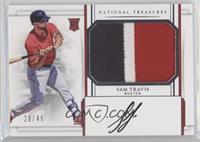 Rookie Materials Signatures - Sam Travis #/49