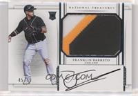 Rookie Materials Signatures - Franklin Barreto #/99