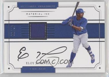 2017 Panini National Treasures - Material Ink #MI-EJ - Eloy Jimenez /99