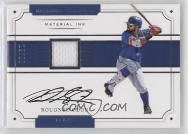 2017 Panini National Treasures - Material Ink #MI-RO - 2019 Panini National Treasures Update - Rougned Odor /99