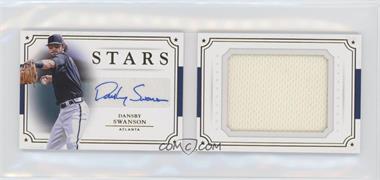2017 Panini National Treasures - National Treasures Star Material Signatures #SS-DS - Dansby Swanson /25 [Noted]