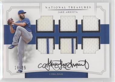 2017 Panini National Treasures - Six Swatch Signatures #SSS-JK - Jake Arrieta /25