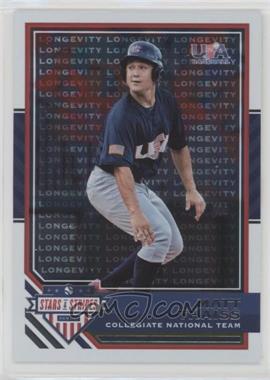 2017 Panini USA Baseball Stars & Stripes - [Base] - Longevity #75 - Matt Thaiss