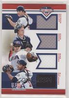 Evan Skoug, M.J. Melendez, Mike Rivera, Patrick Bailey #/199