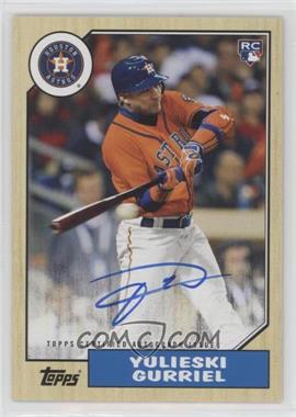 2017 Topps - 1987 Design Autographs #1987A-YG - Yulieski Gurriel