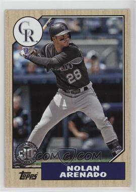 2017 Topps - 1987 Design #87-42 - Nolan Arenado