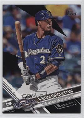 2017 Topps - [Base] - Black #182 - Keon Broxton /66