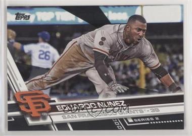 2017 Topps - [Base] - Black #532 - Eduardo Nunez /66