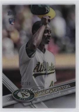 2017 Topps - [Base] - Clear #451 - Jharel Cotton /10 [EX to NM]