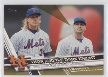 2017 Topps - [Base] - Gold #32 - Checklist - Thor and the Dark Knight /2017