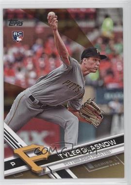 2017 Topps - [Base] - Gold #349 - Tyler Glasnow /2017