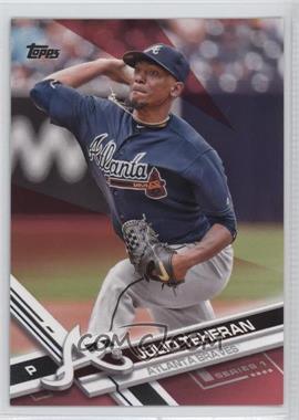 2017 Topps - [Base] - Hot Pink Mother's Day #278 - Julio Teheran /50