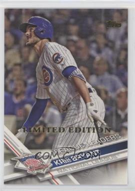 2017 Topps - [Base] - Limited Edition #277 - League Leaders - Kris Bryant