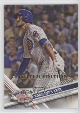 2017 Topps - [Base] - Limited Edition #277 - League Leaders - Kris Bryant