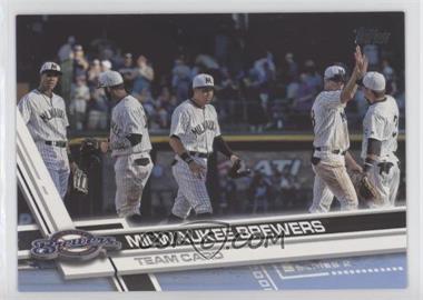 2017 Topps - [Base] - Powder Blue Father's Day #557 - Milwaukee Brewers /50 [EX to NM]