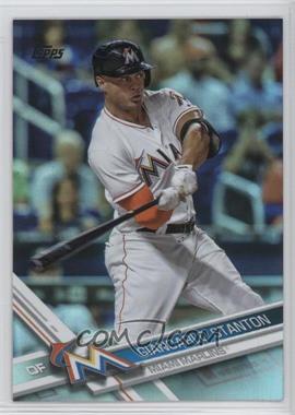 2017 Topps - [Base] - Rainbow Foil #25 - Giancarlo Stanton