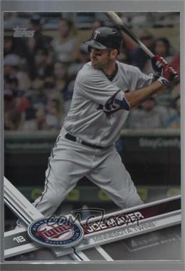 2017 Topps - [Base] - Rainbow Foil #404 - Joe Mauer (Batting)