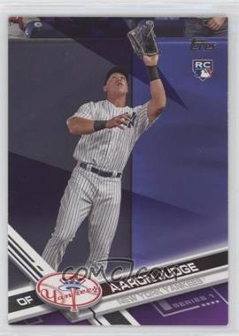 2017 Topps - [Base] - Toys "R" Us Purple #287 - Aaron Judge [EX to NM]