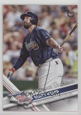 2017 Topps - [Base] - Vintage Stock #295 - League Leaders - Matt Kemp /99