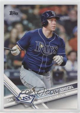 2017 Topps - [Base] #165.1 - Corey Dickerson (ERR: Logan Morrison pictured)