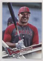 SP - Update Variation - Mike Trout (Holding Bat) [EX to NM]