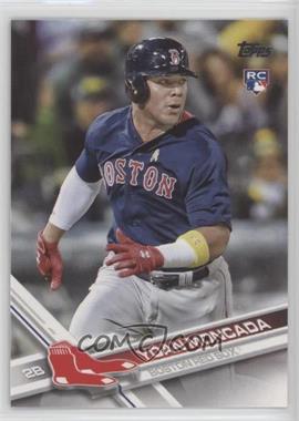 2017 Topps - [Base] #210.1 - Yoan Moncada (Blue Jersey)