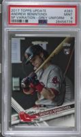 SP - Update Variation - Andrew Benintendi (Holding Bat in Dugout) [PSA 9&n…