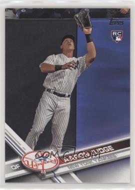 2017 Topps - [Base] #287.1 - Aaron Judge (Fielding) - Courtesy of COMC.com