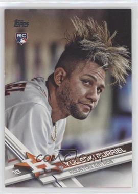 2017 Topps - [Base] #299.3 - SP - Update Variation - Yulieski Gurriel (Hair Sticking Up)