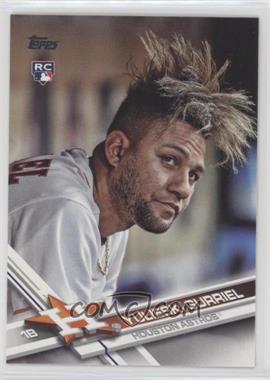 2017 Topps - [Base] #299.3 - SP - Update Variation - Yulieski Gurriel (Hair Sticking Up)