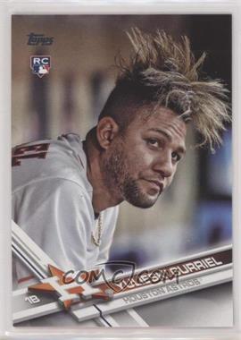 2017 Topps - [Base] #299.3 - SP - Update Variation - Yulieski Gurriel (Hair Sticking Up)