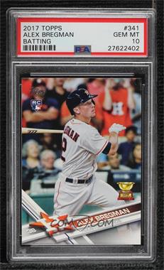 2017 Topps - [Base] #341.1 - Alex Bregman (Batting) [PSA 10 GEM MT]