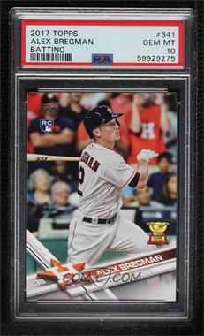 2017 Topps - [Base] #341.1 - Alex Bregman (Batting) [PSA 10 GEM MT]