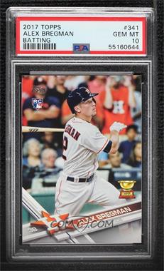 2017 Topps - [Base] #341.1 - Alex Bregman (Batting) [PSA 10 GEM MT]