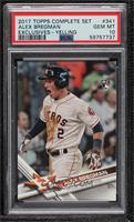 Complete Set Variation - Alex Bregman (Running) [PSA 10 GEM MT]