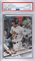 Complete Set Variation - Alex Bregman (Running) [PSA 10 GEM MT]