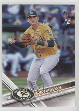 2017 Topps - [Base] #53.1 - Ryon Healy (Throwing)