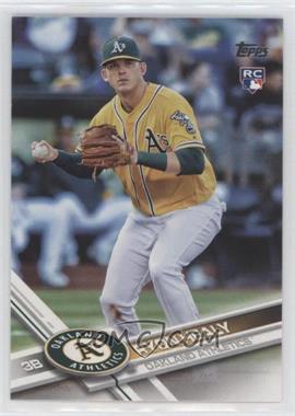 2017 Topps - [Base] #53.1 - Ryon Healy (Throwing)