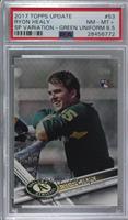 SP - Update Variation - Ryon Healy (Green Jersey) [PSA 8.5 NM‑M…