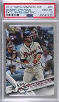 Complete Set Variation - Dansby Swanson (Batting) [PSA 10 GEM MT]