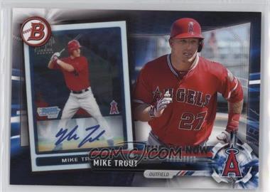 2017 Topps - Bowman Then and Now #BOWMAN-1 - Mike Trout