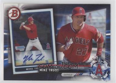 2017 Topps - Bowman Then and Now #BOWMAN-1 - Mike Trout
