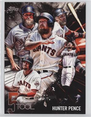 2017 Topps - Five Tool - Topps.com Online Exclusive 5 x 7 #5T-44 - Hunter Pence /49
