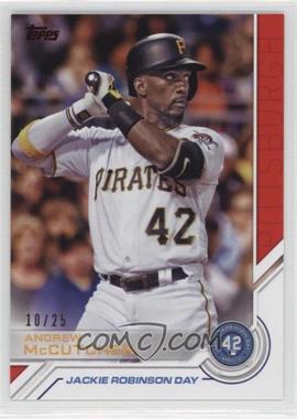 2017 Topps - Jackie Robinson Day - Red #JRD-23 - Andrew McCutchen /25