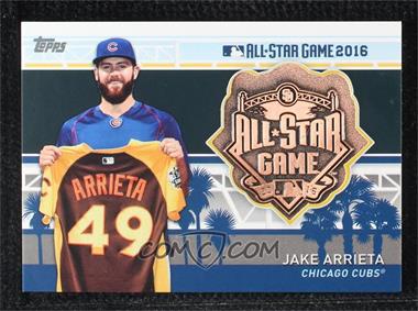 2017 Topps - MLB All-Star Team Medallions - Copper #MLBAS-JAR - Jake Arrieta [Noted]