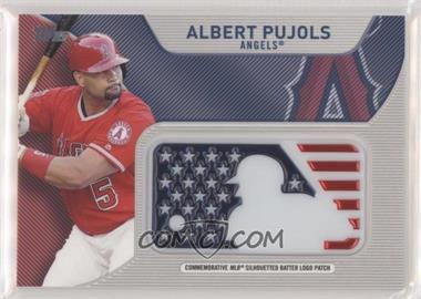 2017 Topps - MLB Independence Day Silhouetted Batter Logo Patch #IDML-AP - Albert Pujols