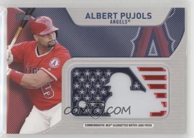 2017 Topps - MLB Independence Day Silhouetted Batter Logo Patch #IDML-AP - Albert Pujols